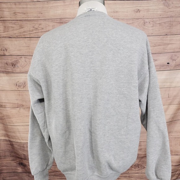 VINTAGE ST LOUIS BLUES HOCKEY EMBROIDERED LEE SPORT CREW NECK SWEATSHIRT SZ L - Picture 6 of 8